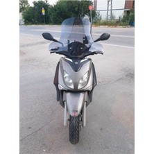 Motocam Yamaha Xenter 150 Ön Cam 2013-2016 Model 50CM Füme Renkli 4mm Elcikli