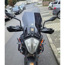 Motocam Ktm 390 Adventure Ön Cam 2020-2024 Model 44CM Şeffaf Renkli Aparatsızdır