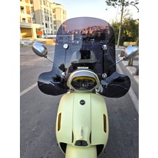 Motocam Rks Lt 50 Pro Ön Cam 2023-2026 Model 51CM Siyah Renkli 4mm Elcikli Aparatsız