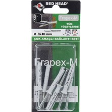 Torex Çok Amaçlı Bağlantı Seti Frapex-M Fx-M 8X40 Mm, Çakmalı, 1paket
