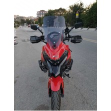 Motocam Rkn 530 Adv Ön Cam 2021-2025 Model 55CM Füme Renkli 4mm