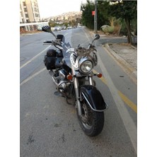 Motocam Suzuki V-Vl-C Ön Cam 2001-2013 Model 61CM Şeffaf Renkli 4mm Aparatsız