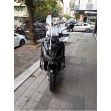 Motocam Barossa Adv 125 Ön Cam 2025 Model 57CM Şeffaf Renkli 4mm Sportif