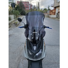 Motocam Altai F1 Max Ön Cam 2021-2025 Model 57CM Siyah Renkli 4mm