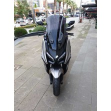 Motocam Qj Fort 350 Ön Cam 2023-2025 Model 74CM Siyah Renkli 4mm Uzun