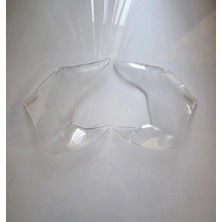 Motocam Qj Srt 900 Yan Deflektör Böbreklik Şeffaf Renkli 4mm