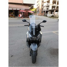 Motocam Sym Joyride 300 Ön Cam 2023-2025 Model 65CM Şeffaf Renkli 4mm Orta Boylu