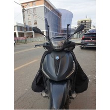 Motocam Piaggio Beverlys 400 Ön Cam 2021-2025 Model 44CM Füme Renkli 4mm