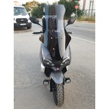 Motocam Arora Max T Ön Cam 2022-2025 Model 78CM Füme Renkli 4mm Uzun