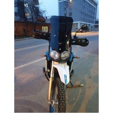 Motocam Voge Rally 300 Ön Cam 2022-2025 Model 51CM Siyah Renkli 4mm