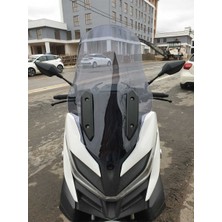 Motocam Voge Sr4 Ön Cam 2022-2025 Model 70CM Füme Renkli 4mm Uzun