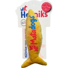 Normadia Sevimli Sesli Peluş Köpek Oyuncağı, 17 Cm, Sarı, Eğlence ve Konfor Için