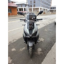 Motocam Mondial Ressivo 250 Ön Cam 2023-2025 Model 57CM Şeffaf Renkli 4mm