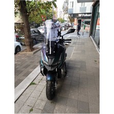 Motocam Barossa Adv 125 Ön Cam 2025 Model 65CM Füme Renkli 4mm Orta Boylu