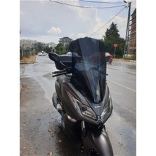Motocam Kanuni Reha 250 Ön Cam 2022-2025 Model 72CM Siyah Renkli 4mm Uzun