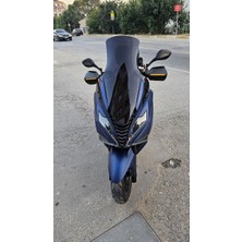 Motocam Arora Gt Ön Cam 2023-2025 Model 65CM Siyah Renkli 4mm Orijinal Boylu