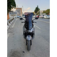 Motocam Sym Joyride 300 Ön Cam 2023-2025 Model 75CM Siyah Renkli 4mm Uzun