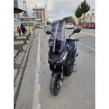 Motocam Skyjet Rivero 125 Ön Cam 2025 Model 75CM Füme Renkli 4mm Uzun