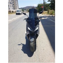 Motocam Volta Apec Apx5 Ön Cam 2023-2025 Model 78CM Siyah Renkli 4mm Uzun