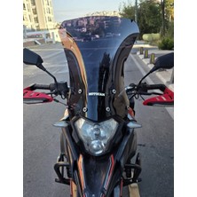 Motocam Mondial Rx3 I Evo Ön Cam 2015-2022 Model 52CM Siyah Renkli 4mm Uzun