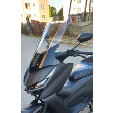 Motocam Rks Rz 250 S Ön Cam 2022-2025 Model 68CM Şeffaf Renkli 4mm Uzun