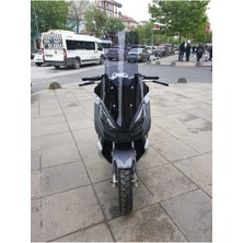 Motocam Rmg Moto Gusto Dream 150 Ön Cam 2023-2025 Model 78CM Füme Renkli 4mm Uzun