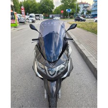 Motocam Piaggio X10 350 Ön Cam 2011-2017 Model 73CM Füme Renkli 4mm