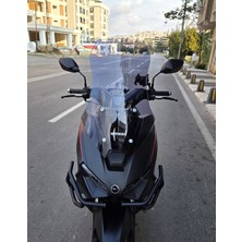 Motocam Rks Lince 125 Ön Cam 2021-2025 Model 55CM Füme Renkli 4mm Kısa