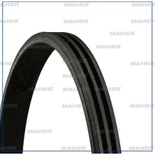 Maher Kanallı Kayış Volvo / 1.7 2.0 440K 1992-1995 460L 1992-1996 480E 1986-1996 3PK600