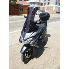 Motocam Suzuki Burgman Street Ex 125 Ön Cam 2023-2025 Model 62CM Siyah Renkli 4mm