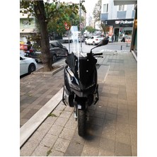 Motocam Barossa Adv 125 Ön Cam 2025 Model 78CM Şeffaf Renkli 4mm Uzun