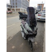 Motocam Mondial Ressivo 250 Ön Cam 2023-2025 Model 75CM Siyah Renkli 4mm Uzun