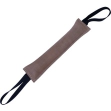 Normadia Yumuşak Süet Deri Köpek Isırma Yastığı Bej 7X40 cm