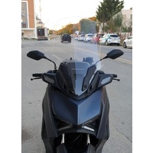 Motocam Yamaha Xmax Ön Cam 2023-2025 Model 65CM Şeffaf Renkli 4mm