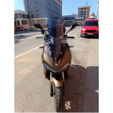 Motocam Yuki Adventure 150 Ön Cam 2023-2025 Model 75CM Füme Renkli 4mm Uzun