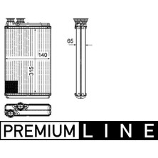 Mahle KALORİFER RADYATÖRÜ PARTNER 2008 BERLINGO 2008 1.6 HDI-VTI P407 2004 C4 2006 C5 2008 1.6 HDI-THP