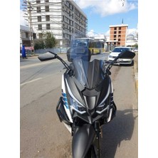 Motocam Arora Chinf 318 Ön Cam 2023-2025 Model 75CM Şeffaf Renkli 4mm Uzun