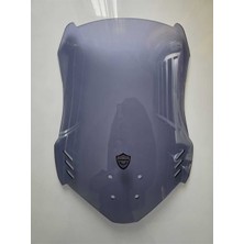 Motocam Mondial Skuty Ön Cam 2023-2025 Model 48CM Füme Renkli 4mm