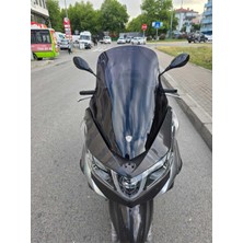 Motocam Piaggio X10 350 Ön Cam 2011-2017 Model 73CM Siyah Renkli 4mm