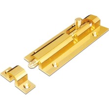 Nobel Mavzer Sürgü, Alüminyum, 10 Cm, Sarı