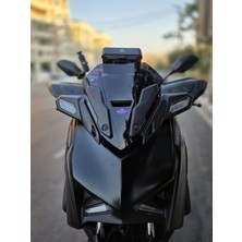 Motocam Yamaha Xmax Ön Cam 2023-2025 Model 36CM Siyah Renkli 4mm Sportif