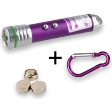 Normadia Eğlenceli 3 Fonksiyonlu Kedi Oyuncağı Lazer Işık