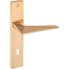 Nobel Bursa Wc Tuvalet Kapı Kolu, Aynalı, Altın-Gold