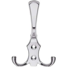 Nobel Portmanto Askı, Riko, 3'lü, Zamak, Krom