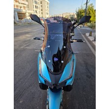 Motocam Arora Beatrix 150 Ön Cam 2023-2025 Model 55CM Siyah Renkli 4mm Kısa