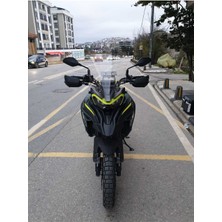 Motocam Benelli Trk 702 x Ön Cam 2025 Model 51CM Şeffaf Renkli 4mm Tasarımlı