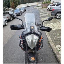 Motocam Ktm 390 Adventure Ön Cam 2020-2024 Model 57CM Siyah Renkli Aparatsızdır