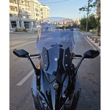 Motocam Sym Maxsym Tl 508 Ön Cam 2022-2025 Model 65CM Füme Renkli 4mm