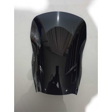 Motocam Kawasaki Kle 500 Ön Cam 1991-2004 Model 45CM Siyah Renkli 4mm Uzun