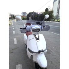 Motocam Küba Bannry Ön Cam 2024-2025 Model 39CM Füme Renkli 4mm Elcikli Aparatsız